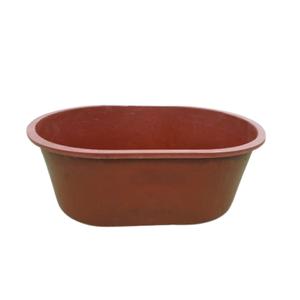 다목적 국산 타원형 고무 다라이 90x62x32cm(중형) 1P 김장용 다라 농사 공업