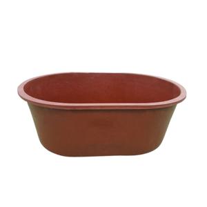 다목적 국산 왕타원형 고무 다라이 135x97x52cm(대) 1P 김장용 다라 농사 공업