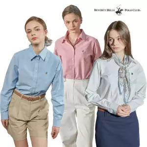 비버리힐즈폴로클럽 여성 옥스포드 셔츠 3종