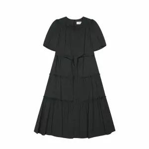 [하프클럽/베스띠벨리]베스띠벨리  25여름 퍼프 캉캉 벨티드 원피스F7502BK