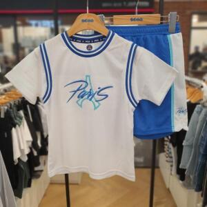 에스핏 HC08 PSG 베스킷볼4부 세트TR 에스핏주니어 남아/PSG 여름 상하세트  SJZ304 M