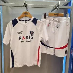 [에스핏] HC22 psg라인배색유니폼4부세트 쥬니어 psg라인배색유니폼4부반바지세트  (S33105234)