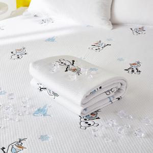 한일의료기 디즈니 겨울왕국 냉감패드 아이스패드 슈퍼싱글 올라프 패턴