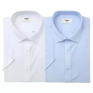 [NS홈쇼핑]레노마셔츠(반소매 핏) 25신상  펜셀 폴리 트윌 셔츠2종택1RPUSL1-307-WH..