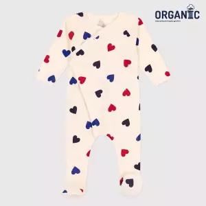 [쁘띠바또]쁘띠바또 오가닉 멀티하트 랩 바디수트 우주복 (NTF42NB96F_MC)