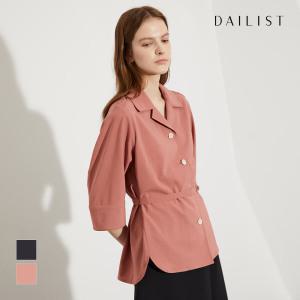 [데일리스트] 벨티드 블라우스_MDBNL3M3241