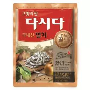 [CJ] 고향의 맛 다시다 멸치 골드 300g