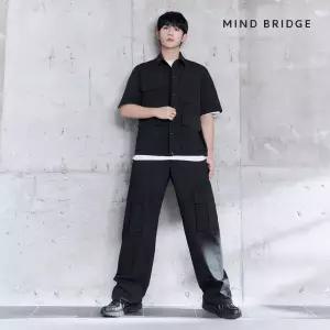 마인드브릿지 와이드카고풀밴딩팬츠 MYPT3154
