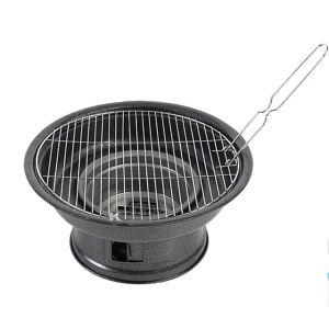 바베큐그릴 원형 35x15 숯통분리 내부숯통포함 대형 야외 펜션 숯불 캠핑 링