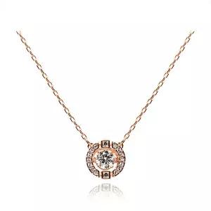 [스와로브스키] 여성 Sparkling Dance 라운드 스톤 목걸이(R1)(5272364)