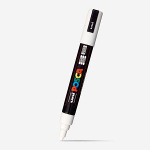 유니 포스카 마카펜 PC-5M 화이트
