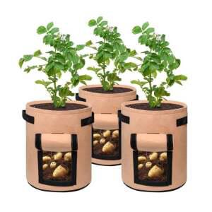 부직포 화분 베란다 텃밭 감자 당근 키우기 그로우백