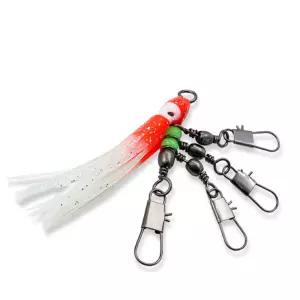 문어 도래 인터락 타코도래 스냅회전 3단 문어채비 에기 봉돌 (5개입)