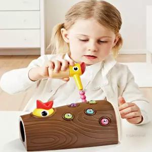 HM 애벌레 찾기 아기장난감 딱따구리장난감 자석놀이