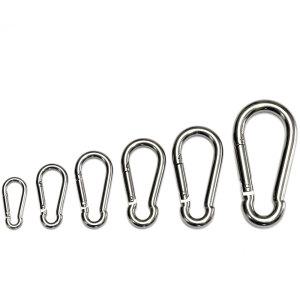 스텐 카라비너 캠핑 등산 텐트 비너 고리