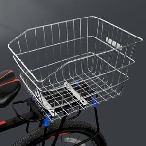 스테인리스 자전거 뒷바구니 뒷자선 선반 바구니 바스켓
