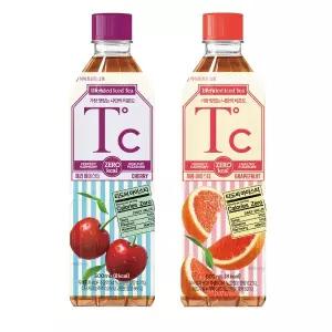 하이트진로음료 티도씨 아이스티 500ml 2종혼합 40개 자몽 체리