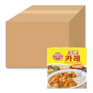 오뚜기 3분 카레 약간매운맛 200g 24개