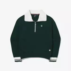 [휠라](대구신세계)[FILA] 테니스 반집업 맨투맨 (FS2POG3361F_DGR)