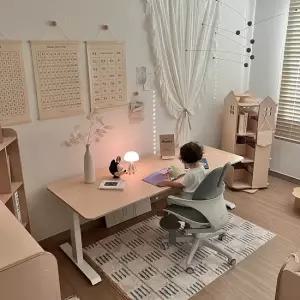 란가구 모션데스크-380-사각형상판