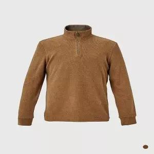 [트레몰로] HC10 하프 집업 면기모 티셔츠 세정 인디안 트레몰로 하프 집업 면기모 (S19371911)