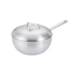 쿠자 궁중팬 웍 멀티팬 통5중 스테인레스 중식팬 24cm