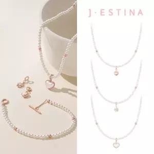 [제이에스티나] 마리엘 진주 비드목걸이+펜던트 세트 3종 택1