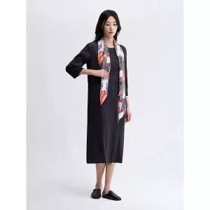 [플리츠미][최초가 169000원] 스마트 셋업 슬릿 A라인 원피스_PPOPF025S03