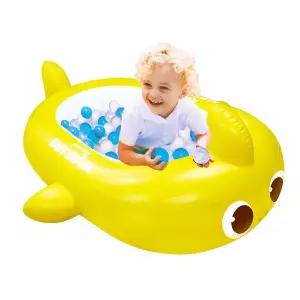 [보리보리/앙겔로스]핑크퐁 아기상어 에어쿠션 볼풀(21) 물놀이 튜브 유아