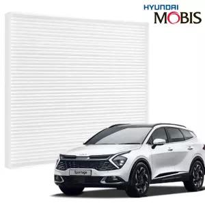 현대모비스 스포티지NQ5 에어컨 필터 히터 향균 자동차 차량용 PM0.3 E11