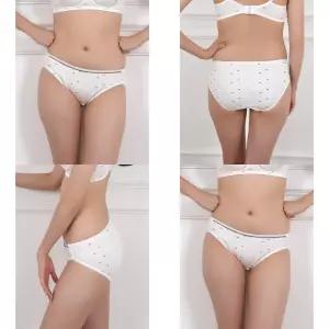 따뜻한잡화점 컬러 주니어 삼각팬티 초등속옷 아동속옷