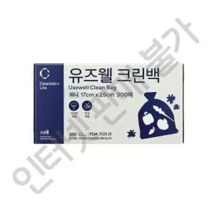 크린랩 위생백 유즈웰 크린백 미니(300)