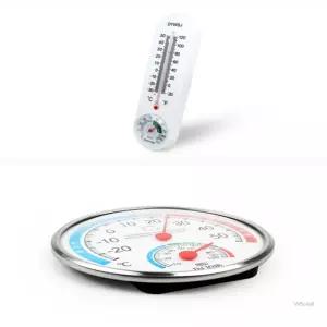 WSSTORE 아날로그 온습도계 벽걸이습도계 아날로그습도계 미니온습도계