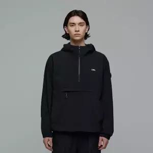 내셔널지오그래픽 NATIONALGEOGRAPHIC N243UFT930 아르켈론 우븐 스트레치 후드 아노락 CARBON BLACK 70988