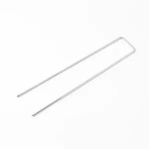 HGE 아연도금 천막 비닐 바닥 고정핀 100P 비닐하우스 말뚝 대형 호치케스심 호지께스 알