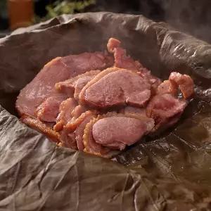 [배나무골]연잎으로 감싼 훈제오리 슬라이스 400g 3팩