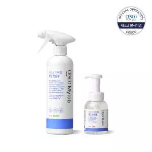 세스코 마이랩 항균 풋샴푸 490ml + 핸드워시 폼 플로랄향 300ml