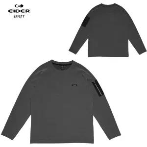 아이더세이프티 봄가을 와플조직 라운드넥 긴팔 티셔츠