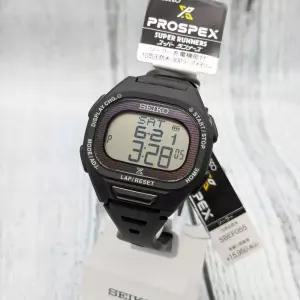 세이코 PROSPEX 슈퍼 러너 스포츠 손목시계 SBEF055 블랙