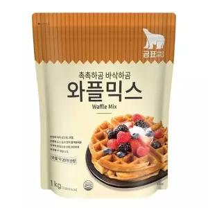 곰표 와플믹스 1kg x 4개