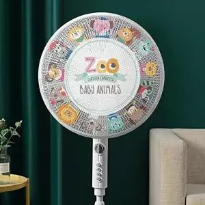 고품질 캐릭터 선풍기 안전망 보호망 커버안전망 아기 선풍기 대형선풍기망 스탠드선풍기커버 WFGQ4F8