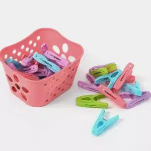 빨래 집게/옷집게/빨레/건조대/가정용/세트/양말/건조/바지/음표/집개/좋은/내구성/집게옷/간편/베란다