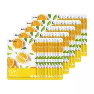 리코셀 네이처 리커버리 비타민 마스크팩 23g 50매