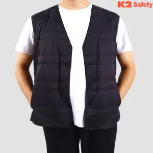 K2 세이프티 구스 다운 패딩 조끼 남성 경량 VE1281