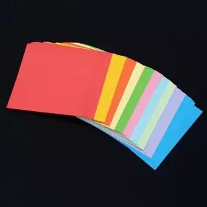 종이학 컬러 무지 학종이 7cm