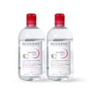 바이오더마 센서바이오 H2O 미셀라 클렌징 워터 500ml x2개/ 메이크업 리무버