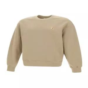 25FW 메종키츠네 스탠딩 폭스 컴포트 스웨트셔츠 PM00311KM03410302 CONCRETE BEIGE DOM