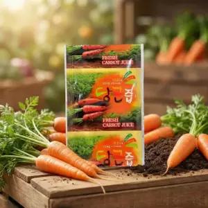 국산 진한 당근즙 100ml 100포 순수건강원 건강즙 엑기스 과채주스
