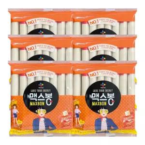 맥스봉 더 오리지널 소시지 525g ( 35g x 15개입 ) 6개 / 간식 소세지