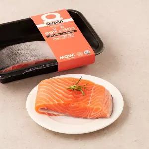 [냉장][노르웨이] 모위 생연어 스테이크 (200g)